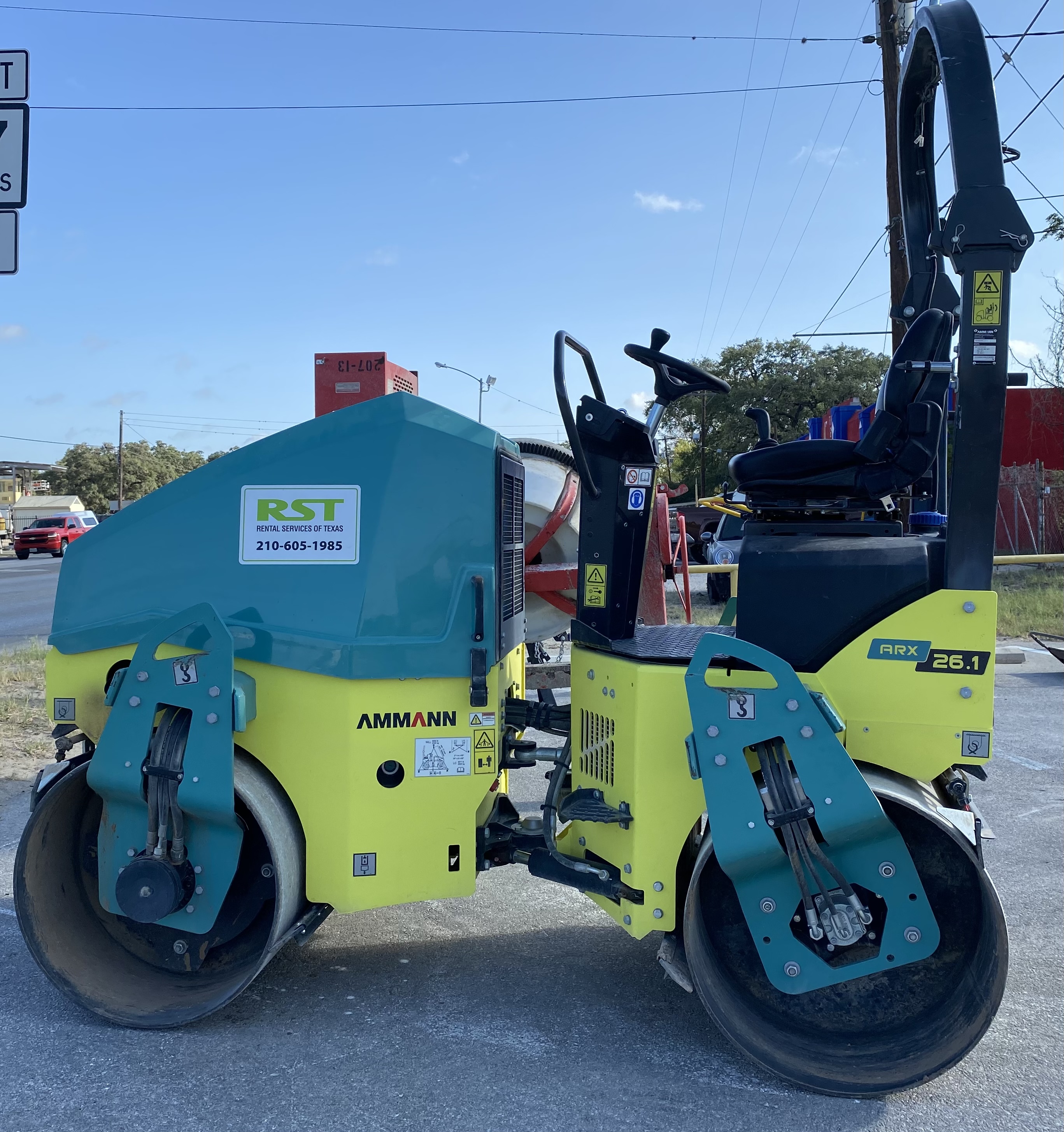 Rent the 48" Double Drum Roller Rental Services of Texas